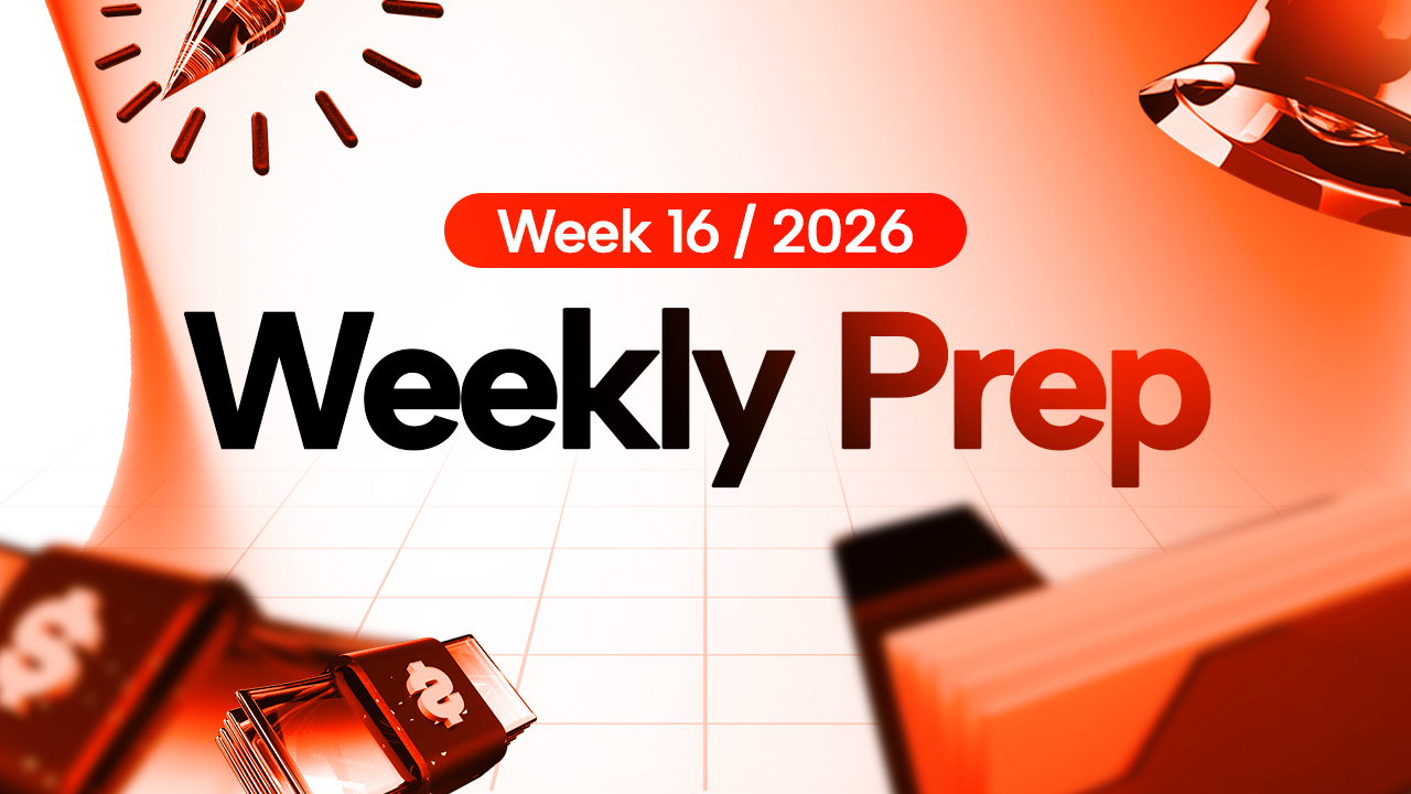 Weekly Prep of Week 16, 2026.